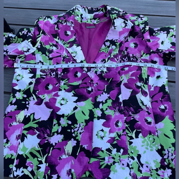 #34-Floral blazer TanJay - Picture 10 of 10